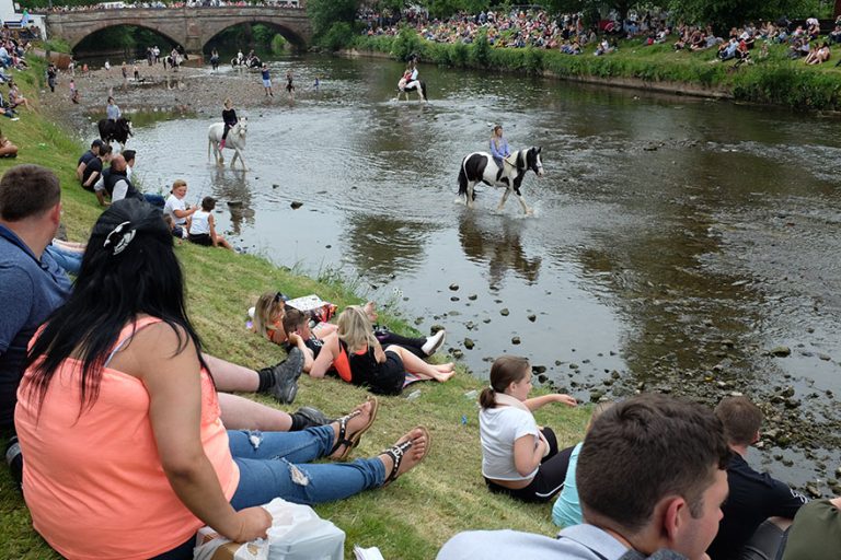 Appleby Horse Fair, River Eden
